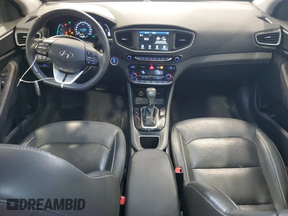 2019 Hyundai Ioniq Limited z VIN KMHC85LC8KU143066, wystawiony jako Copart lot #55116975 z przebiegiem 134 587 mil mil oraz Szkoda całkowita • Salvage title. Historia ofert i sprzedaży dostępna na DreamBid. Obrazek 8.