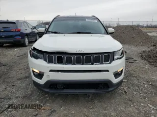 2018 Jeep Compass Latitude with VIN 3C4NJDBBXJT373401, listed as a Copart auction lot 50025585 with 125,182 mi miles and Salvage title. Bid and sale history available at DreamBid. Image 5.