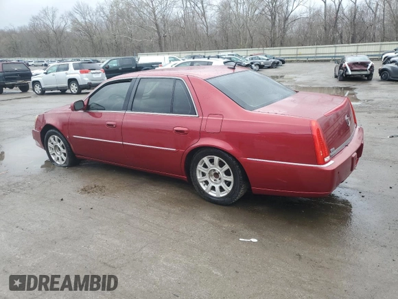 2008 Cadillac DTS 1SC with VIN 1G6KD57Y88U176453, listed as a Copart auction lot 51069155 with 108,283 mi miles and Salvage Title. Bid and sale history available at carsss.com. Image 2.