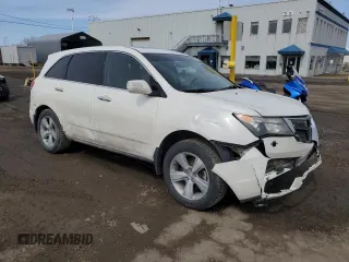 2012 Acura MDX Advance with VIN 2HNYD2H62CH001480, listed as a Copart auction lot 52713375 with 295,995 mi miles and Salvage title. Bid and sale history available at DreamBid. Image 4.