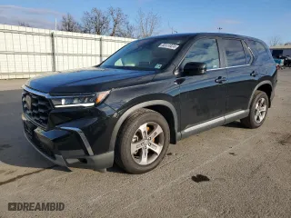 2023 Honda Pilot EX-L 8 Passenger with VIN 5FNYG1H48PB044027, listed as a Copart auction lot 85114474 with 12,986 mi miles and Salvage Title. Bid and sale history available at carsss.com. Image 1.