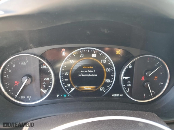 2018 Buick Envision Premium with VIN LRBFX3SX5JD049866, listed as a Copart auction lot 48040615 with 45,266 mi miles and Salvage Title. Bid and sale history available at carsss.com. Image 9.
