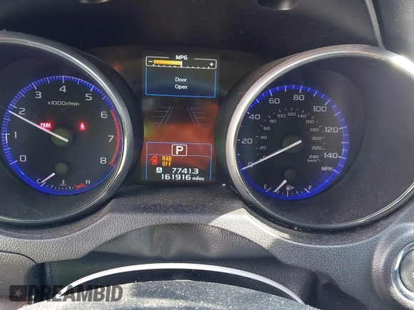 2017 Subaru Outback Limited with VIN 4S4BSANC2H3364034, listed as a IAAI auction lot 42371939 with 161,916 mi miles and . Bid and sale history available at DreamBid. Image 7.