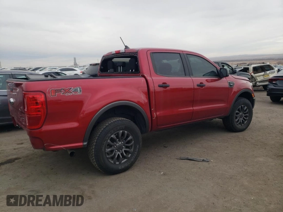2020 Ford Ranger XL with VIN 1FTER4FH5LLA80074, listed as a Copart auction lot 42647505 with 45,408 mi miles and Salvage Title. Bid and sale history available at carsss.com. Image 3.