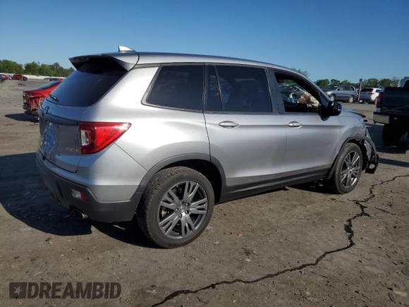 2019 Honda Passport EX-L z VIN 5FNYF8H50KB020351, wystawiony jako Copart lot #54750275 z przebiegiem 41 198 mil mil oraz Szkoda całkowita • Salvage title. Historia ofert i sprzedaży dostępna na DreamBid. Obrazek 3.
