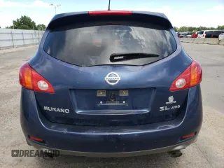 2009 Nissan Murano SL with VIN JN8AZ18W59W134056, listed as a Copart auction lot 66243024 with 129,427 mi miles and Salvage Title. Bid and sale history available at carsss.com. Image 6.