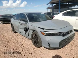 2025 Honda Civic Sport with VIN 2HGFE2F52SH537253, listed as a Copart auction lot 53373055 with 7,419 mi miles and Salvage title. Bid and sale history available at DreamBid. Image 11.