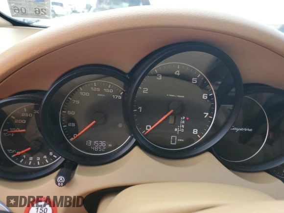 2012 Porsche Cayenne with VIN WP1AA2A23CLA02615, listed as a Copart auction lot 64604655 with 131,536 mi miles and Salvage title. Bid and sale history available at DreamBid. Image 9.