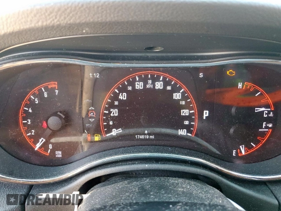 2014 Dodge Durango Limited z VIN 1C4RDHDG3EC970688, wystawiony jako Copart lot #48534405 z przebiegiem 174 619 mil mil oraz Czysty tytuł • Clean title. Historia ofert i sprzedaży dostępna na DreamBid. Obrazek 9.