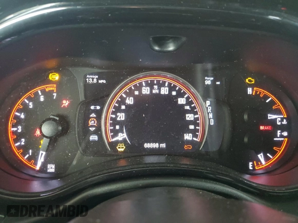 2021 Dodge Durango GT Plus with VIN 1C4RDHDG3MC626857, listed as a Copart auction lot 49530615 with 68,898 mi miles and Salvage Title. Bid and sale history available at DreamBid. Image 9.