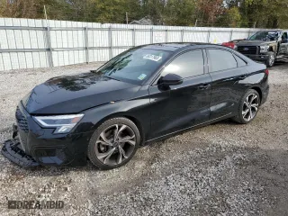 2023 Audi A3 Premium Plus with VIN WAUHUDGY2PA077223, listed as a Copart auction lot 88317965 with 16,581 mi miles and Salvage Title. Bid and sale history available at carsss.com. Image 1.