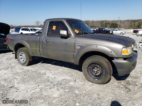 2007 Ford Ranger XL with VIN 1FTYR10U17PA23354, listed as a Copart auction lot 48611805 with 127,019 mi miles and Clean Title. Bid and sale history available at carsss.com. Image 4.