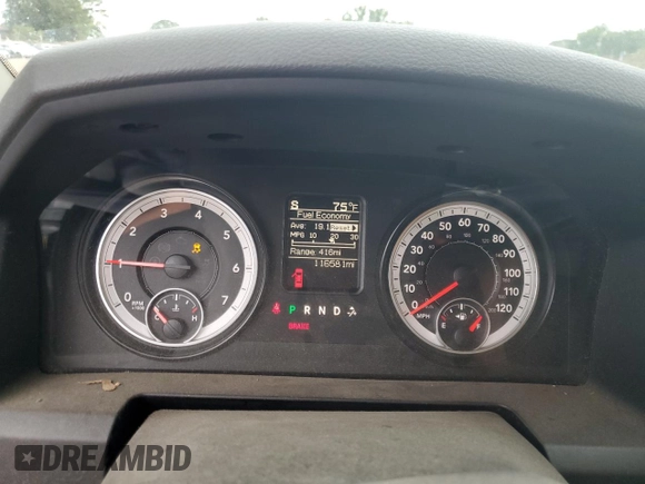 2015 Ram 1500 Express with VIN 3C6JR6AGXFG687427, listed as a Copart auction lot 71589164 with 116,581 mi miles and Salvage title. Bid and sale history available at DreamBid. Image 9.