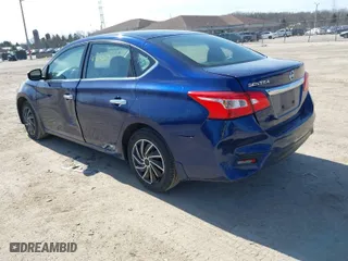 2017 Nissan Sentra S with VIN 3N1AB7AP4HY326648, listed as a IAAI auction lot 41764297 with 184,667 mi miles. Bid and sale history available at carsss.com. Image 3.