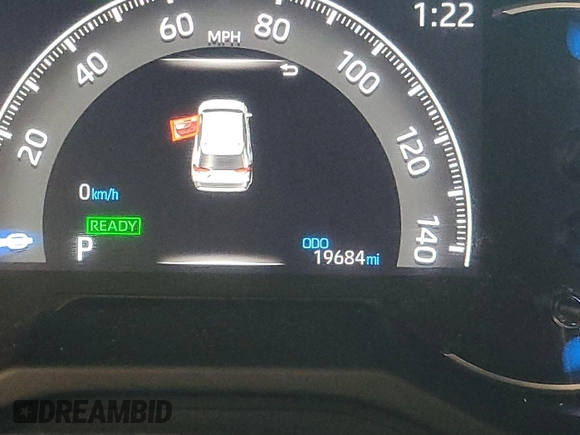 2023 Toyota RAV4 Hybrid LE z VIN 4T3LWRFV3PU096313, wystawiony jako IAAI lot #42841645 z przebiegiem 19 678 mil mil oraz . Historia ofert i sprzedaży dostępna na DreamBid. Obrazek 7.