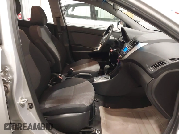 2014 Hyundai Accent GS with VIN KMHCT5AE4EU150877, listed as a IAAI auction lot 41989235 with 68,918 mi miles. Bid and sale history available at carsss.com. Image 5.