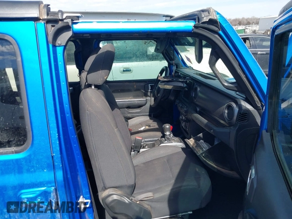 2023 Jeep Wrangler Sport S with VIN 1C4HJXDN6PW592915, listed as a IAAI auction lot 41662077 with 43,129 mi miles and . Bid and sale history available at DreamBid. Image 5.