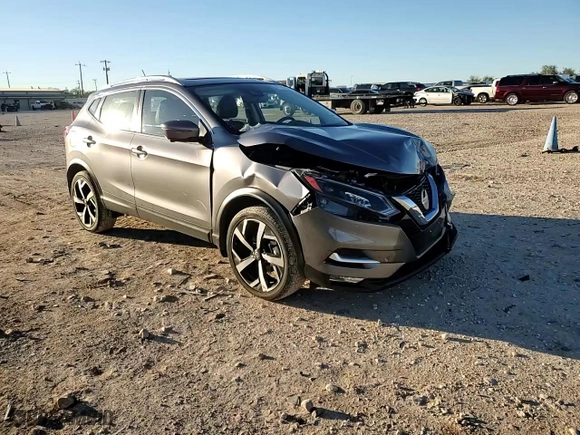 2022 Nissan Rogue Sport SL with VIN JN1BJ1CV3NW348837, listed as a Copart auction lot 81178044 with 13,664 mi miles and Salvage Title. Bid and sale history available at carsss.com. Image 12.