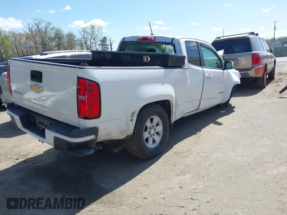 2015 Chevrolet Colorado 2WD WT with VIN 1GCHSAEA0F1232895, listed as a IAAI auction lot 41961713 with Not provided miles and . Bid and sale history available at DreamBid. Image 4.