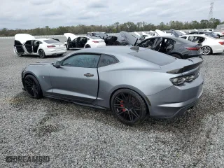 2019 Chevrolet Camaro 1LT with VIN 1G1FB1RSXK0115361, listed as a Copart auction lot 85612154 with 26,810 mi miles and Salvage Title. Bid and sale history available at carsss.com. Image 2.