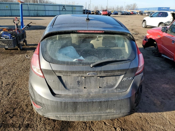 2018 Ford Fiesta SE with VIN 3FADP4EJXJM108166, listed as a Copart auction lot 43160275 with NaN miles and Salvage Title. Bid and sale history available at carsss.com. Image 6.