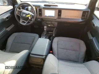 2023 Ford Bronco with VIN 1FMDE5BH9PLB30737, listed as a Copart auction lot 42602925 with 19,386 mi miles and Salvage Title. Bid and sale history available at DreamBid. Image 8.