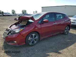 2022 Nissan LEAF SV Plus with VIN 1N4BZ1CV7NC555289, listed as a Copart auction lot 61406764 with 12,658 mi miles and Clean Title. Bid and sale history available at DreamBid. Image 1.