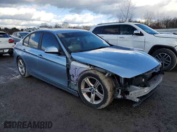 2015 BMW 3 Series 320i xDrive with VIN WBA3C3C5XFK200536, listed as a Copart auction lot 52116505 with 135,890 mi miles and Non Repairable. Bid and sale history available at carsss.com. Image 4.