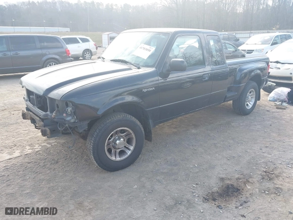 2002 Ford Ranger XL Fleet with VIN 1FTYR44U22TA29871, listed as a IAAI auction lot 41703850 with 181,172 mi miles. Bid and sale history available at carsss.com. Image 2.