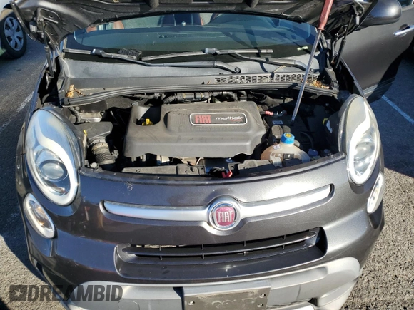 2014 FIAT 500L Trekking with VIN ZFBCFADH8EZ013893, listed as a Copart auction lot 42050575 with 60,580 mi miles and Salvage Title. Bid and sale history available at DreamBid. Image 11.