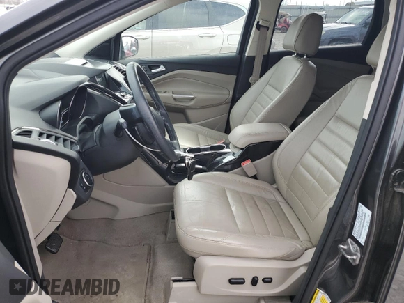 2016 Ford Escape Titanium with VIN 1FMCU0JX6GUB12975, listed as a Copart auction lot 53126705 with 100,815 mi miles and Clean Title. Bid and sale history available at carsss.com. Image 7.