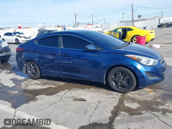 2015 Hyundai Elantra SE z VIN 5NPDH4AE0FH646713, wystawiony jako IAAI lot #41913551 z przebiegiem 107 598 mil mil oraz . Historia ofert i sprzedaży dostępna na DreamBid. Obrazek 13.