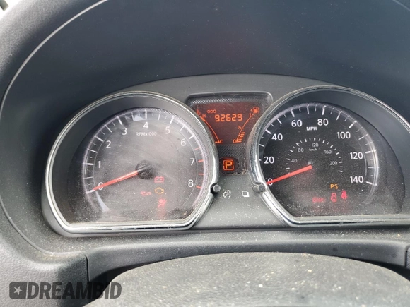 2015 Nissan Note S Plus with VIN 3N1CE2CP2FL395610, listed as a Copart auction lot 54178205 with 92,629 mi miles and Salvage title. Bid and sale history available at DreamBid. Image 9.
