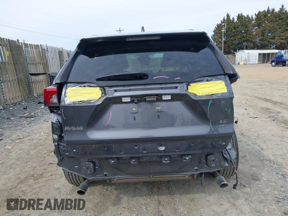 2019 Toyota RAV4 LE with VIN JTMG1RFV7KD017764, listed as a IAAI auction lot 41609055 with 69,803 mi miles and . Bid and sale history available at DreamBid. Image 17.
