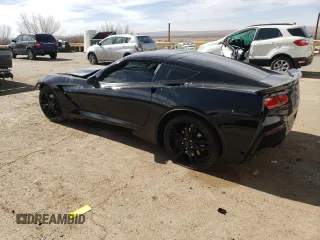 2016 Chevrolet Corvette Z51 2LT with VIN 1G1YK2D71G5118497, listed as a Copart auction lot 44011505 with 24,813 mi miles and Salvage title. Bid and sale history available at DreamBid. Image 2.