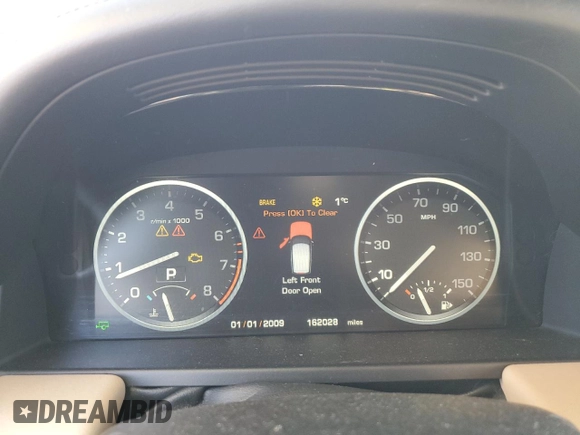 2012 Land Rover Range Rover HSE Lux z VIN SALMF1D4XCA385366, wystawiony jako Copart lot #42615385 z przebiegiem 162 028 mil mil oraz Czysty tytuł • Clean title. Historia ofert i sprzedaży dostępna na DreamBid. Obrazek 9.