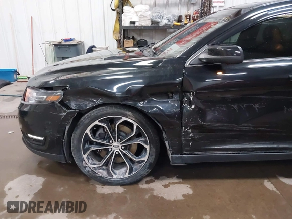 2015 Ford Taurus SHO with VIN 1FAHP2KT6FG137418, listed as a IAAI auction lot 42256452 with 140,335 mi miles and . Bid and sale history available at DreamBid. Image 6.