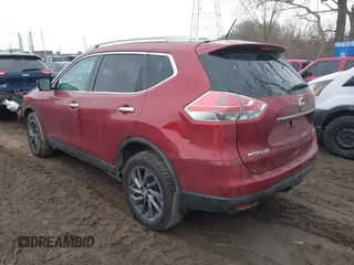 2016 Nissan Rogue SV with VIN 5N1AT2MV0GC783337, listed as a IAAI auction lot 41641993 with 136,084 mi miles and . Bid and sale history available at DreamBid. Image 3.