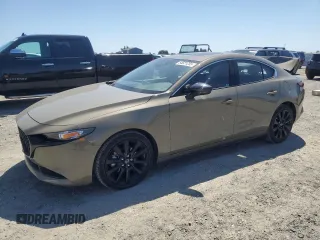 2024 Mazda 3 Carbon Edition with VIN 3MZBPBXY9RM407687, listed as a Copart auction lot 54621255 with 31,786 mi miles and Salvage title. Bid and sale history available at DreamBid. Image 1.