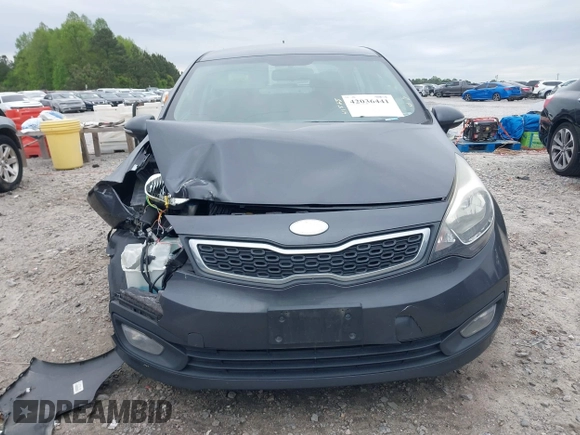 2013 Kia Rio EX with VIN KNADN4A34D6285952, listed as a IAAI auction lot 42036441 with 153,462 mi miles and . Bid and sale history available at DreamBid. Image 12.