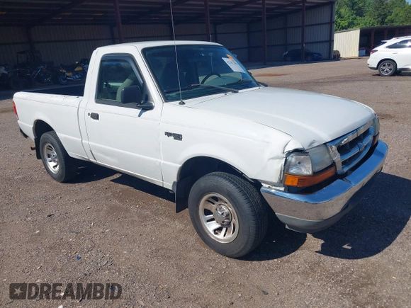 1999 Ford Ranger XL with VIN 1FTYR10C8XUB79786, listed as a IAAI auction lot 42187303 with 282,377 mi miles and . Bid and sale history available at DreamBid. Image 1.