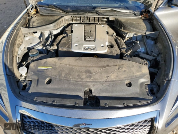2019 Infiniti Q70 Luxe with VIN JN1BY1AR7KM580088, listed as a Copart auction lot 41612865 with 101,134 mi miles and Salvage title. Bid and sale history available at DreamBid. Image 11.