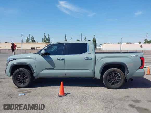 2022 Toyota Tundra Limited with VIN 5TFJA5AB6NX012246, listed as a IAAI auction lot 41868289 with 32,298 mi miles and . Bid and sale history available at DreamBid. Image 14.