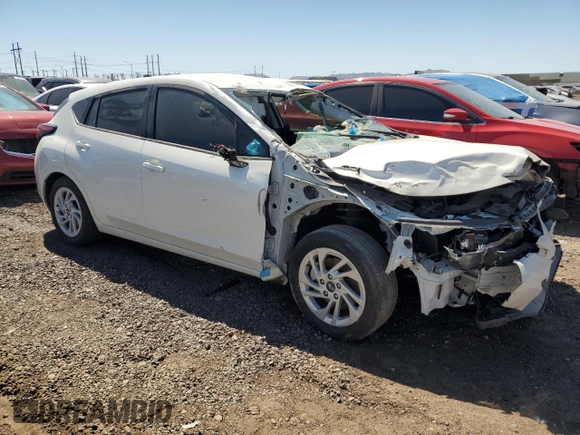 2024 Subaru Impreza with VIN JF1GUABC6R8336174, listed as a Copart auction lot 52231005 with 33,628 mi miles and Salvage Title. Bid and sale history available at carsss.com. Image 4.