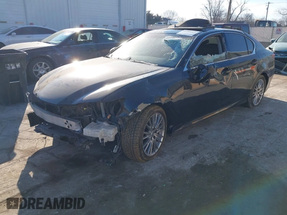 2014 Lexus GS 350 with VIN JTHCE1BL7E5027555, listed as a IAAI auction lot 41286007 with 78,313 mi miles and . Bid and sale history available at DreamBid. Image 2.