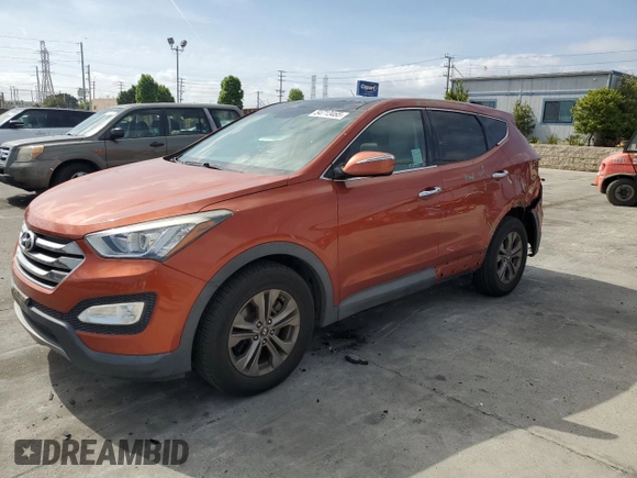 2014 Hyundai Santa Fe with VIN 5XYZU3LB4EG125059, listed as a Copart auction lot 54713465 with 79,601 mi miles and Salvage title. Bid and sale history available at DreamBid. Image 1.