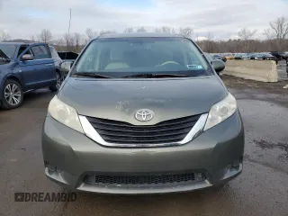 2012 Toyota Sienna LE with VIN 5TDJK3DC8CS033415, listed as a Copart auction lot 89263775 with 221,568 mi miles and Salvage Title. Bid and sale history available at carsss.com. Image 5.