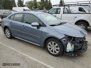2022 Toyota Corolla LE with VIN JTDEPMAE1N3012537, listed as a Copart auction lot 50564265 with 18,310 mi miles and Salvage Title. Bid and sale history available at carsss.com. Image 4.