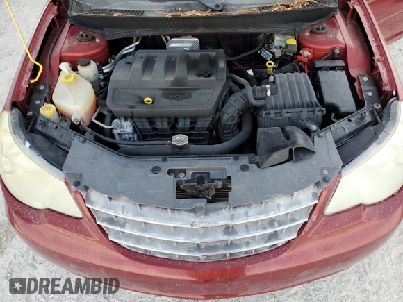2008 Chrysler Sebring LX with VIN 1C3LC45K18N231952, listed as a Copart auction lot 78195234 with 0 mi miles and Salvage Title. Bid and sale history available at carsss.com. Image 11.