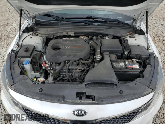 2016 Kia Optima SXL Turbo with VIN 5XXGV4L20GG037840, listed as a Copart auction lot 52806045 with 117,414 mi miles and Salvage title. Bid and sale history available at DreamBid. Image 11.